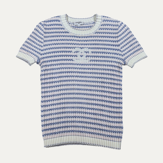 Chanel Knitted Sweater Top