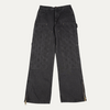 Louis Vuitton Monogram Black Double Knee Jeans