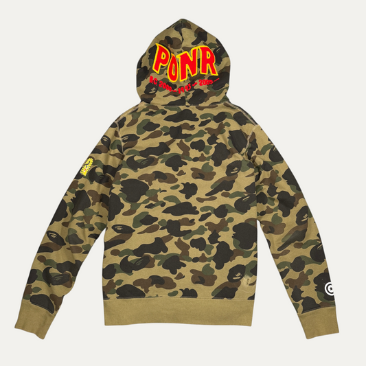 Bape PONR Full Zip Shark Hoodie