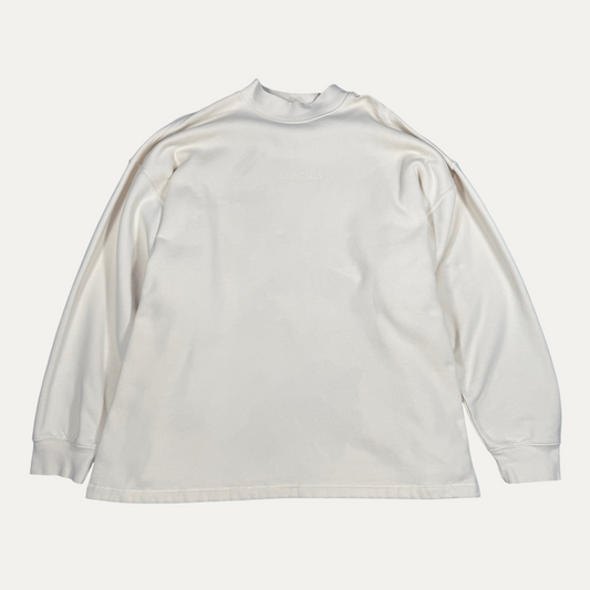 Essentials Felt Chest Logo Sweatshirt Crewneck