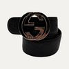 Gucci Double G Black Belt