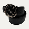 Gucci Double G Black Belt
