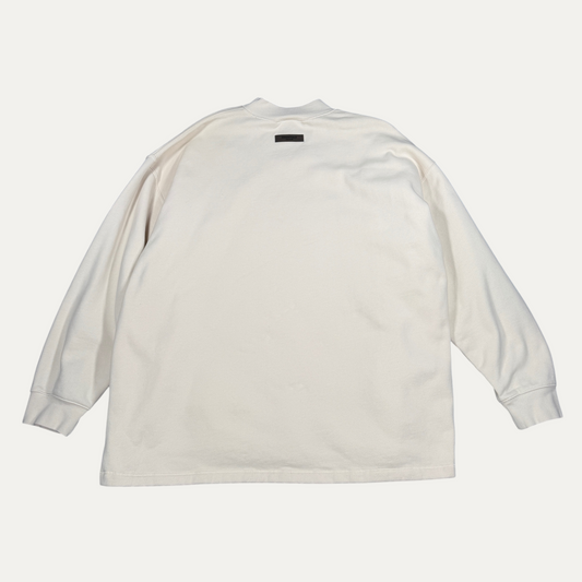 Essentials Felt Chest Logo Sweatshirt Crewneck