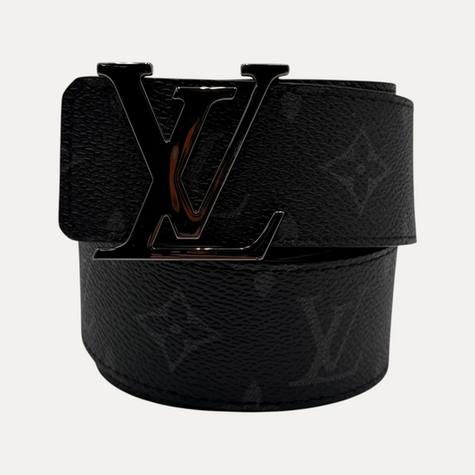 Black Louis Vuitton Monogram Belt