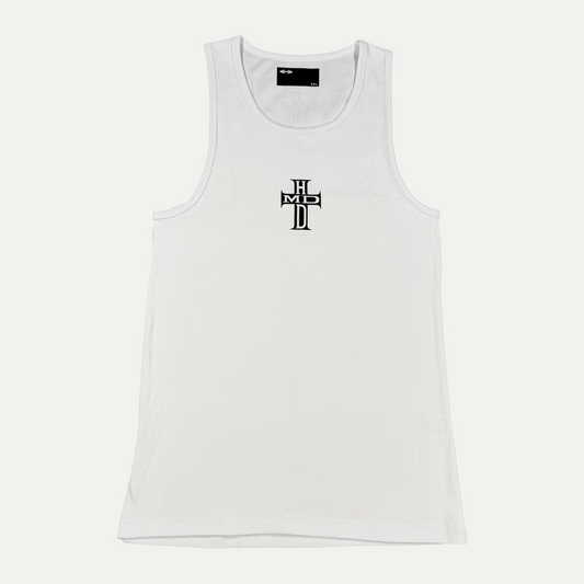 HMDD HC Tank Top White