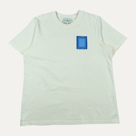 Casablanca Blue Logo T-Shirt