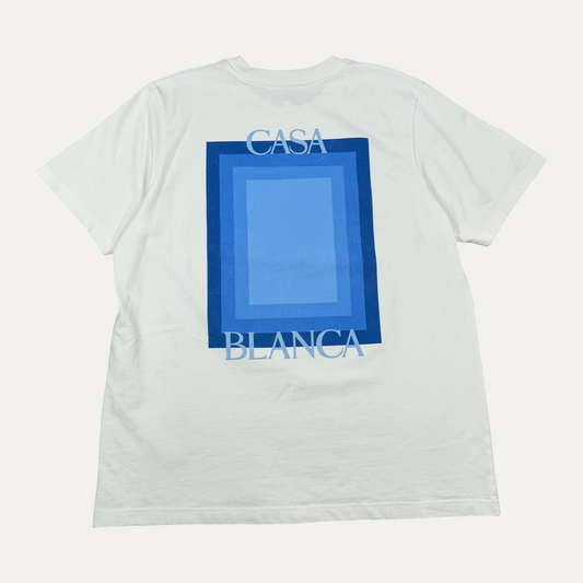Casablanca Blue Logo T-Shirt