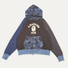 Bape Color Camo Full Zip Hoodie