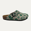 Bravest Studios Suede Paisley Green Floral