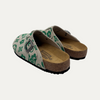Bravest Studios Suede Paisley Green Floral