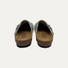 Bravest Studios Suede Paisley Green Floral