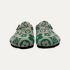 Bravest Studios Suede Paisley Green Floral