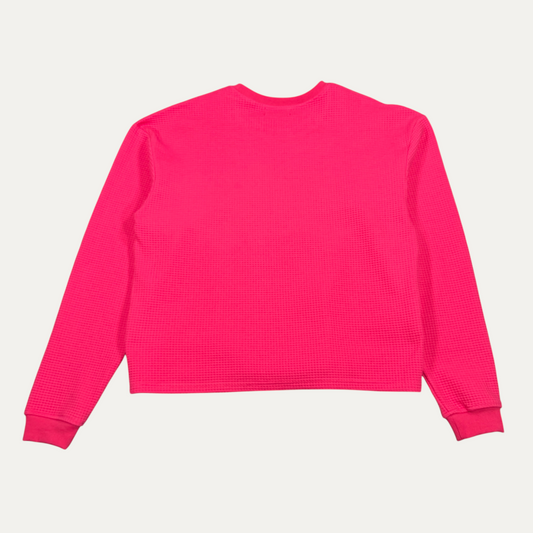 Hidden Season Waffle Knit Thermal Sweater