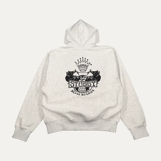Stussy Built to Last Zip Up Hoodie
