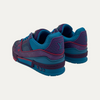 Louis Vuitton Purple Teal Metallic Trainer Sneaker