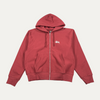 Stussy Classic Logo Zip Up Hoodie