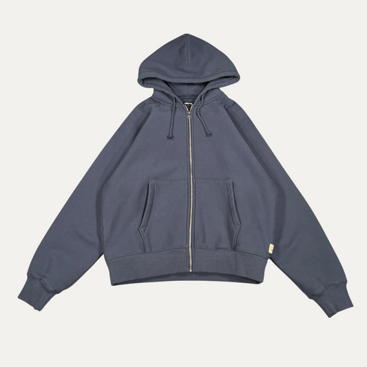 Stussy Blank Zip Up Hoodie
