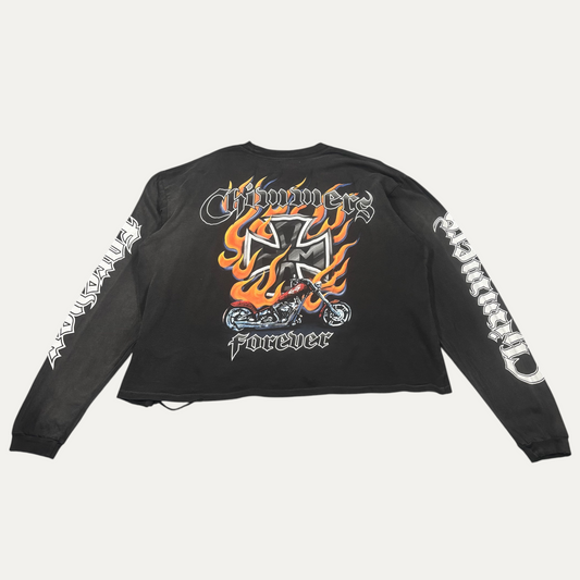 HMDD West Coast Choppers Chest Graphic Longsleeve T-Shirt