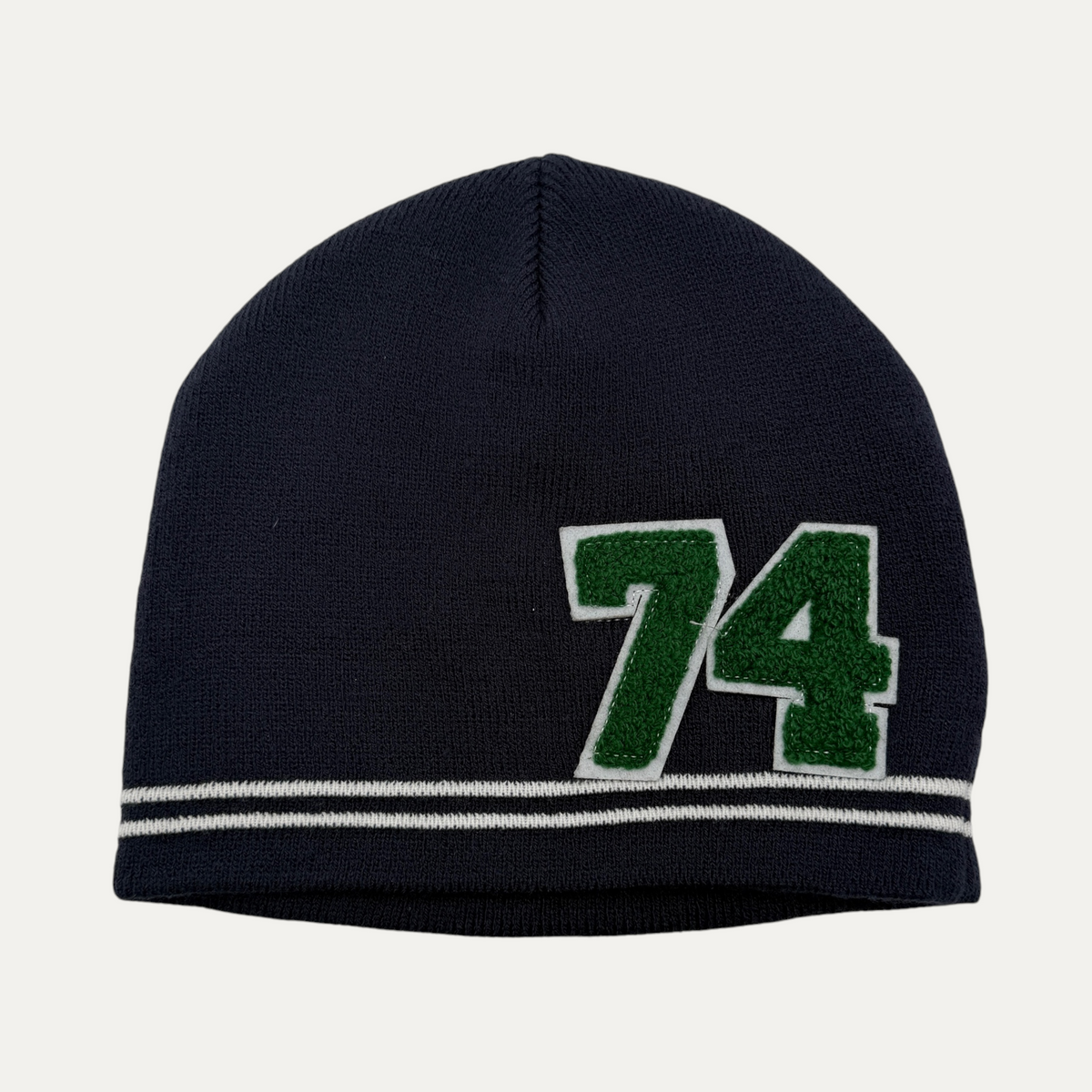 Vintage 74 Patch Beanie
