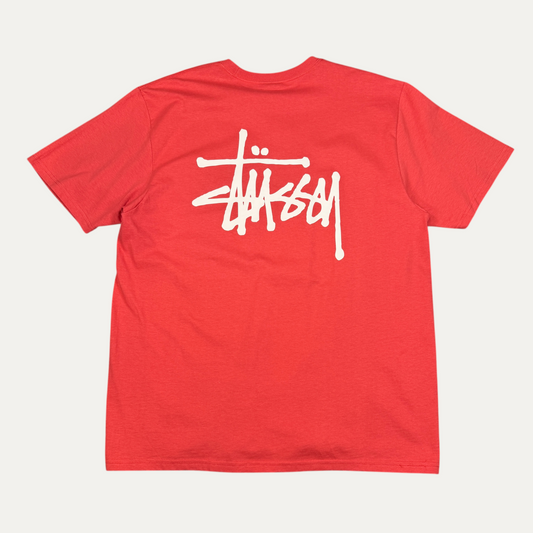 Stussy Classic Logo Red T-Shirt