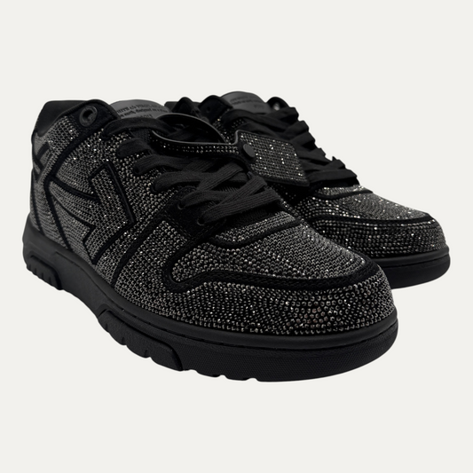 Off-White Out Of Office Black Crystals Sneaker