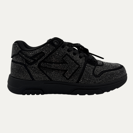 Off-White Out Of Office Black Crystals Sneaker