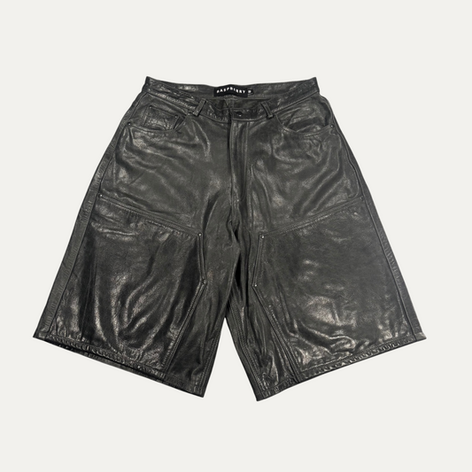 GV Gallery Raspberry Hills Leather Double Knee Shorts