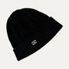 Celine Black Logo Beanie