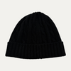 Celine Black Logo Beanie