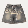 Vale Spell Out Baggy Shorts