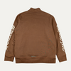 Chrome Hearts Brown EmBroidered Quarter Zip