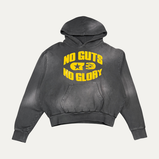 Hellstar No Guts No Glory faded Hoodie