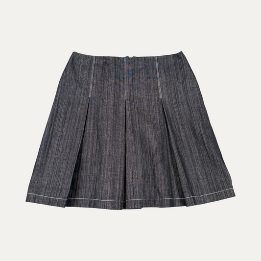 Vintage Early 2000's Anna Sui Mini Pleated Skirt