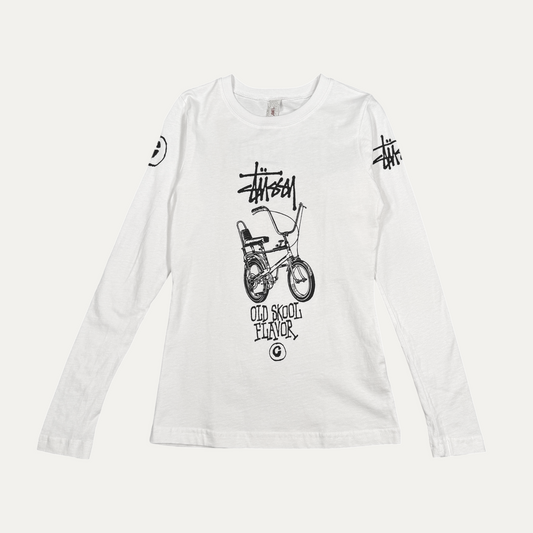 Stussy Old Skool Low Rider Long Sleeve T-Shirt