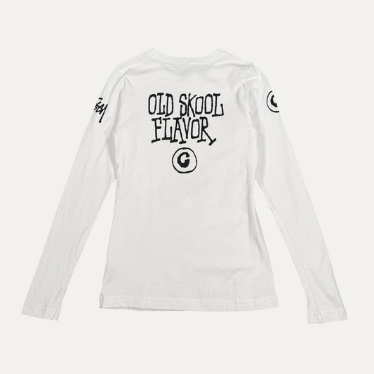 Stussy Old Skool Low Rider Long Sleeve T-Shirt
