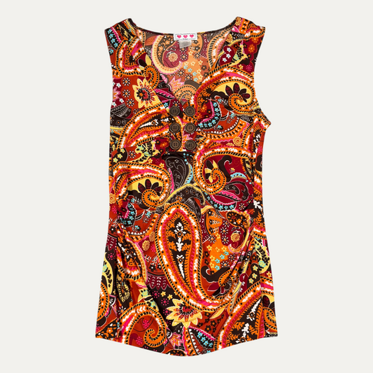 Vintage Women's Flower Dress / T-Shirt