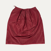 Vintage Red pleated Prada Skirt