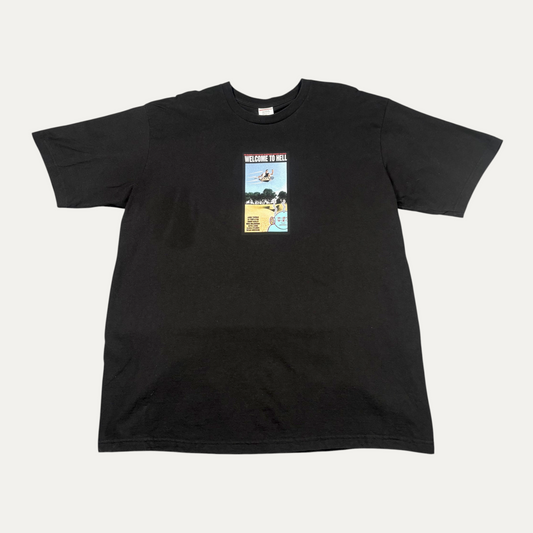 Supreme x Toy Machine Welcome To Hell T-Shirt