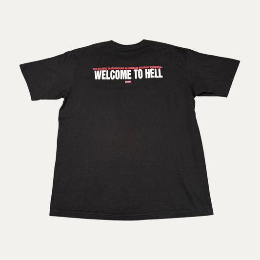 Supreme x Toy Machine Welcome To Hell T-Shirt