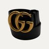 Gucci Belt Gold GG Buckle