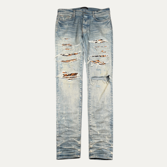 Amiri Tiger Patch Jeans