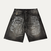 Kid Super Rhinestone Jean Shorts
