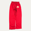 Vertabrae Red Faded Sweatpants