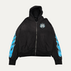 Amiri Harley Davidson Black Zip Up