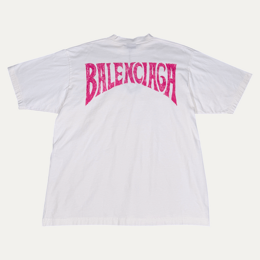 Balenciaga Hand Drawn Logo T-Shirt