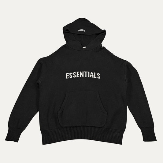 Essentials Knit Long Sleeve Hoodie