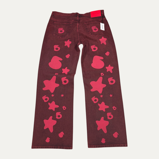 SP5DER Beluga Denim Jeans Red
