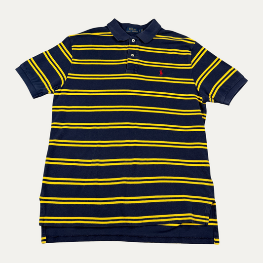 Vintage Yellow / Blue Polo T-Shirt
