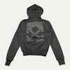 Off-White Black Cropped Zip Up