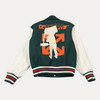 Off-White Green Varsity Jacket